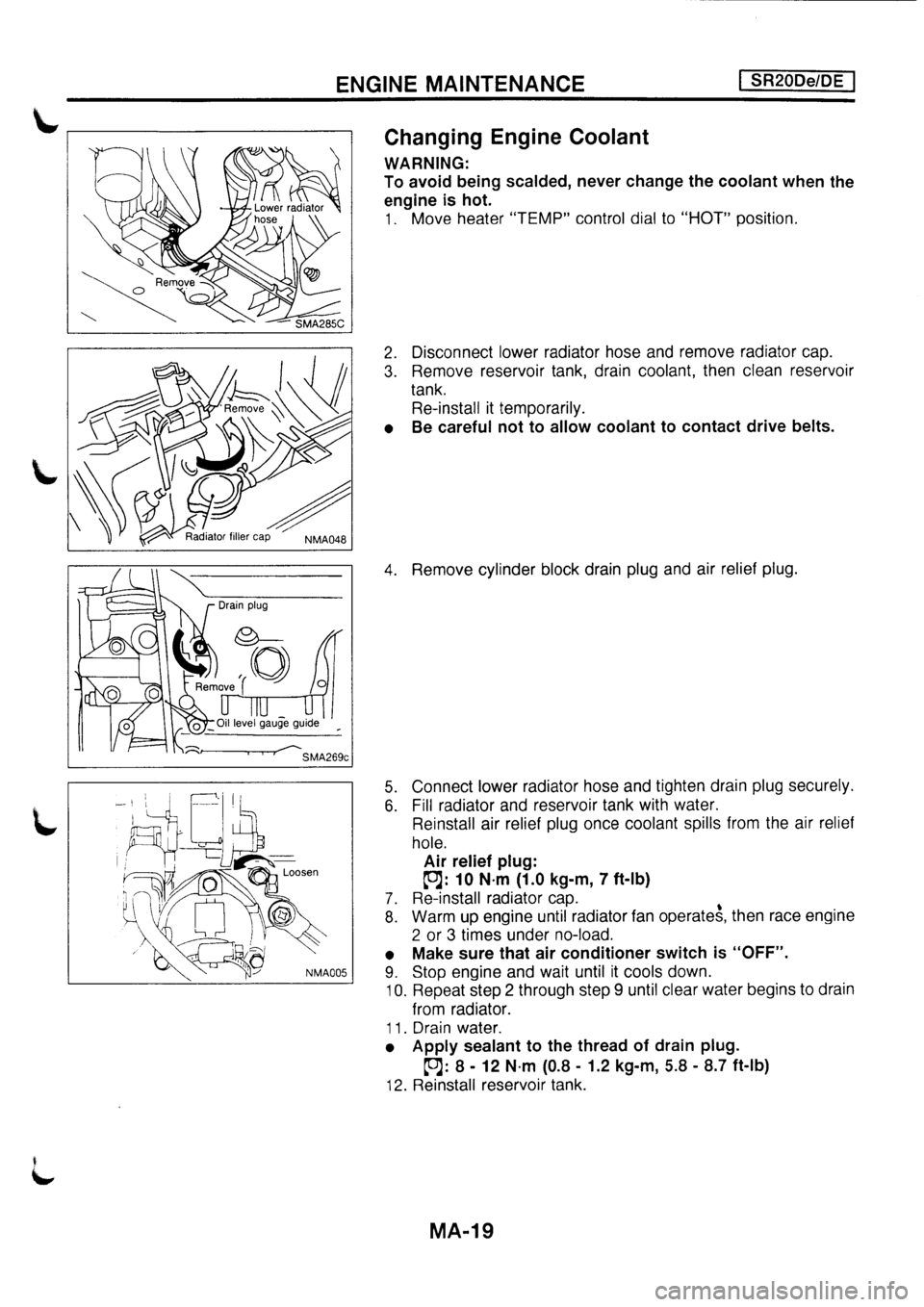 NISSAN PRIMERA 1998 Service Manual Online NISSAN PRIMERA 1998 Service Manual Online