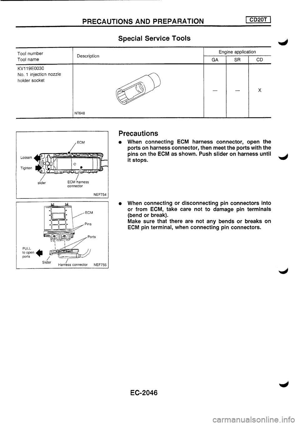 NISSAN PRIMERA 1998  Service Repair Manual 