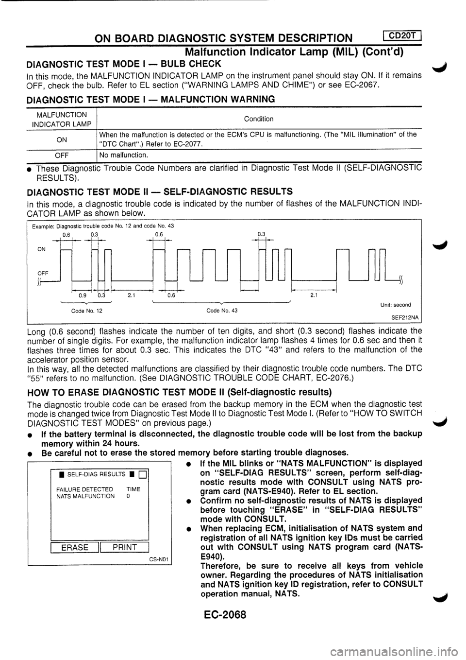 NISSAN PRIMERA 1998  Service Repair Manual 
