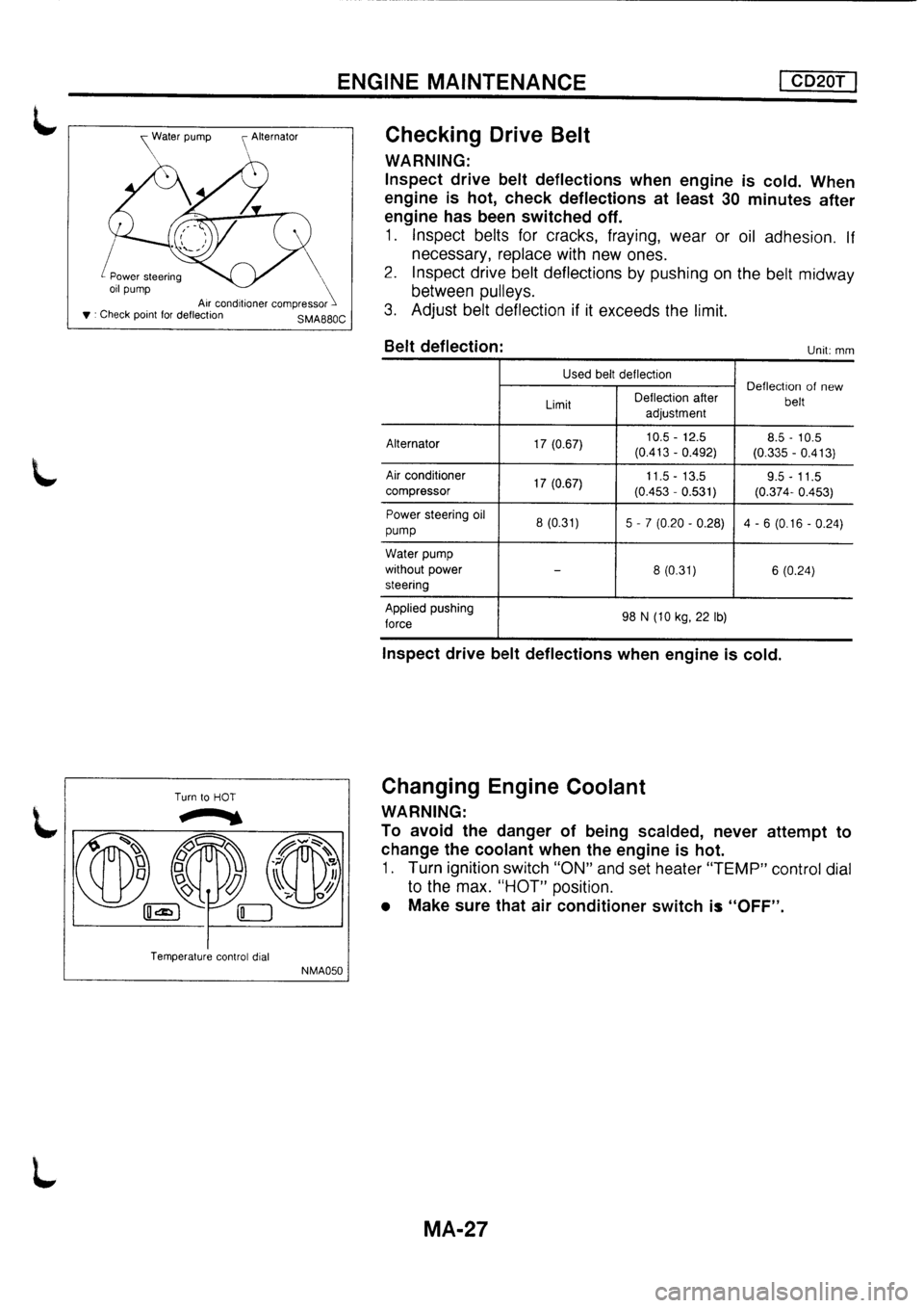 NISSAN PRIMERA 1998 Service Owners Manual NISSAN PRIMERA 1998 Service Owners Manual