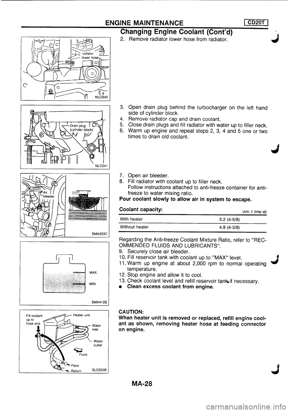 NISSAN PRIMERA 1998 Service Owners Manual NISSAN PRIMERA 1998 Service Owners Manual