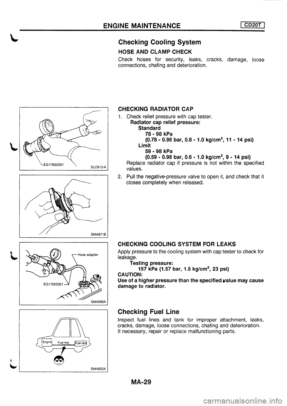 NISSAN PRIMERA 1998 Service Owners Manual NISSAN PRIMERA 1998 Service Owners Manual