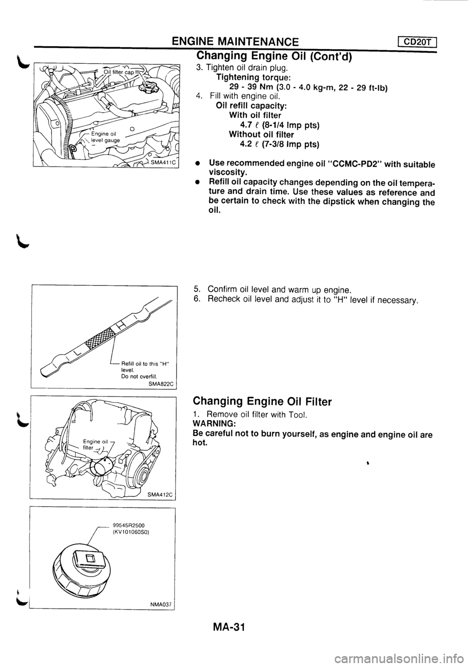 NISSAN PRIMERA 1998 Service Owners Manual NISSAN PRIMERA 1998 Service Owners Manual
