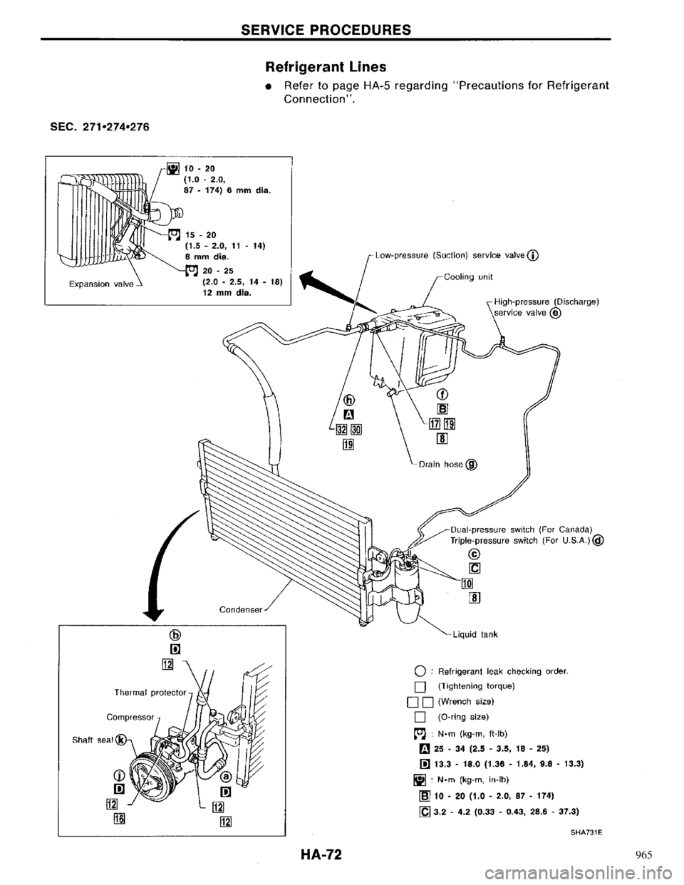 NISSAN PRIMERA 1996  Service Repair Manual 965 