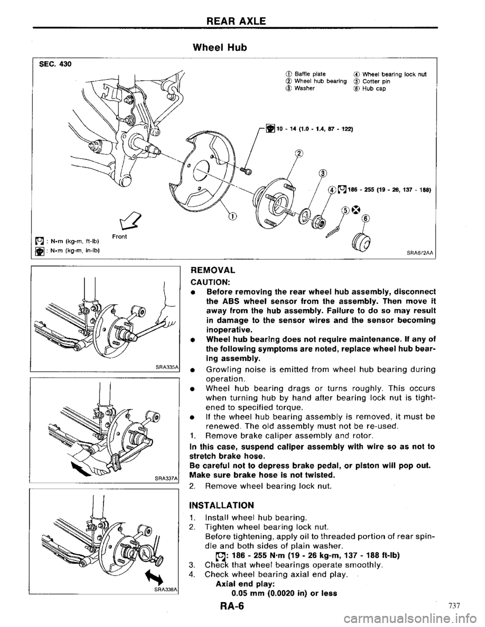 NISSAN PRIMERA 1996 Service Repair Manual 737 NISSAN PRIMERA 1996 Service Repair Manual 737