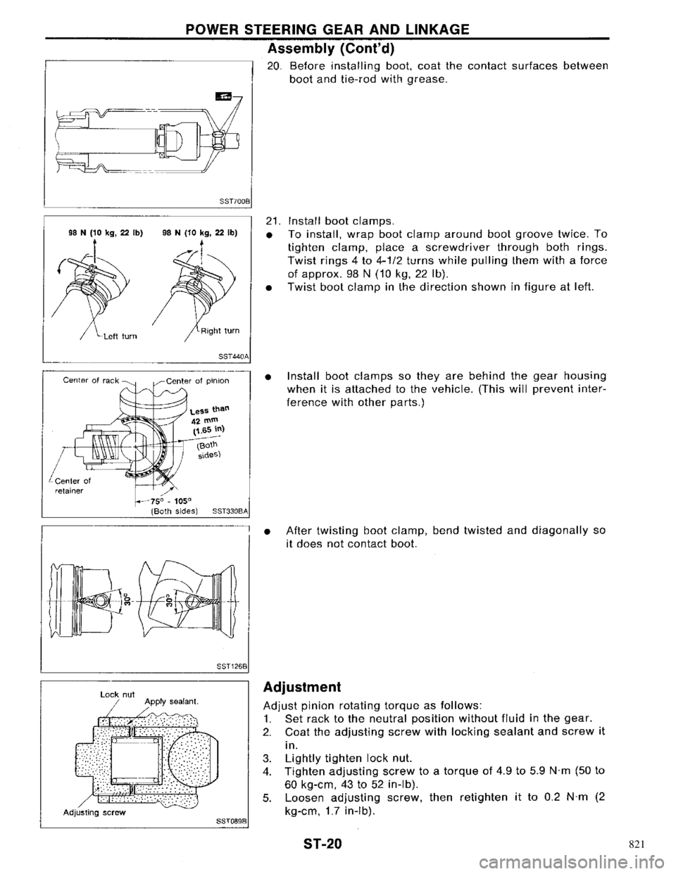 NISSAN PRIMERA 1996 Service Repair Manual 821 NISSAN PRIMERA 1996 Service Repair Manual 821