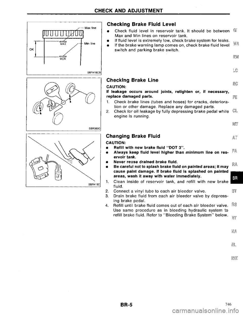 NISSAN PRIMERA 1996 Service Repair Manual 746 NISSAN PRIMERA 1996 Service Repair Manual 746