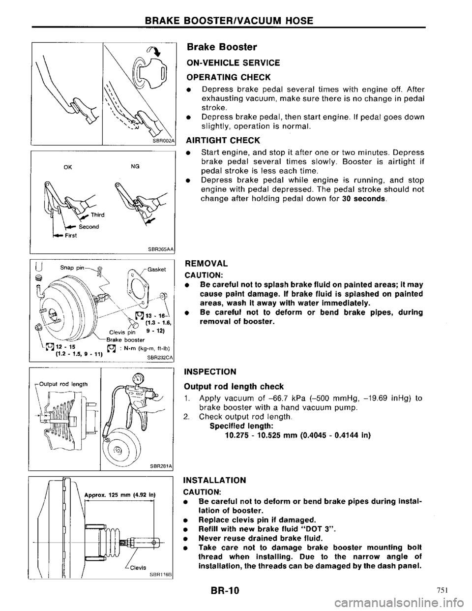NISSAN PRIMERA 1996 Service Repair Manual 751 NISSAN PRIMERA 1996 Service Repair Manual 751