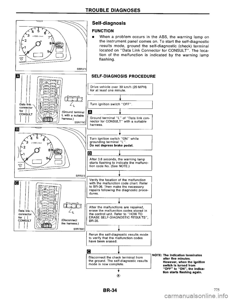 NISSAN PRIMERA 1996 Service Repair Manual 775 NISSAN PRIMERA 1996 Service Repair Manual 775