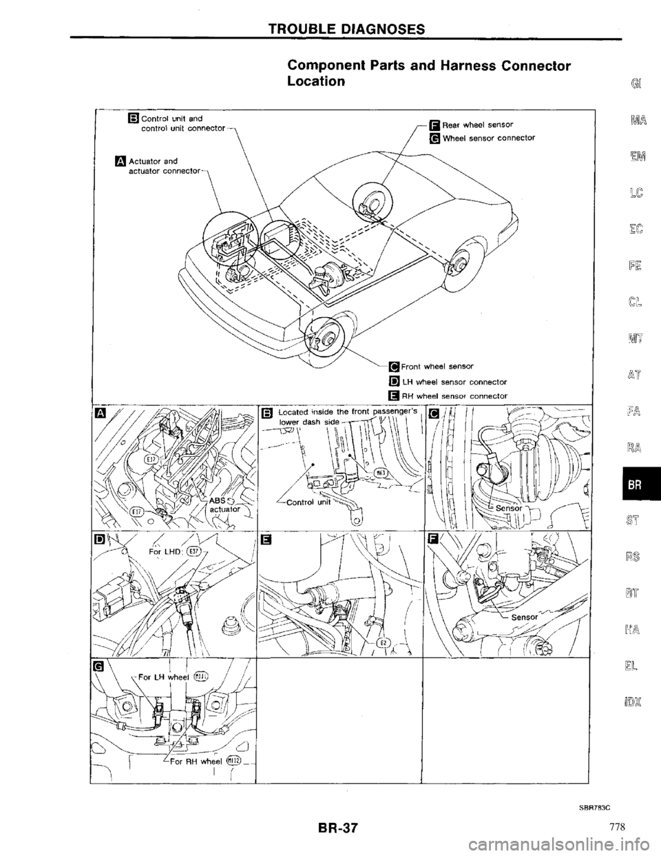 NISSAN PRIMERA 1996 Service Repair Manual 778 NISSAN PRIMERA 1996 Service Repair Manual 778