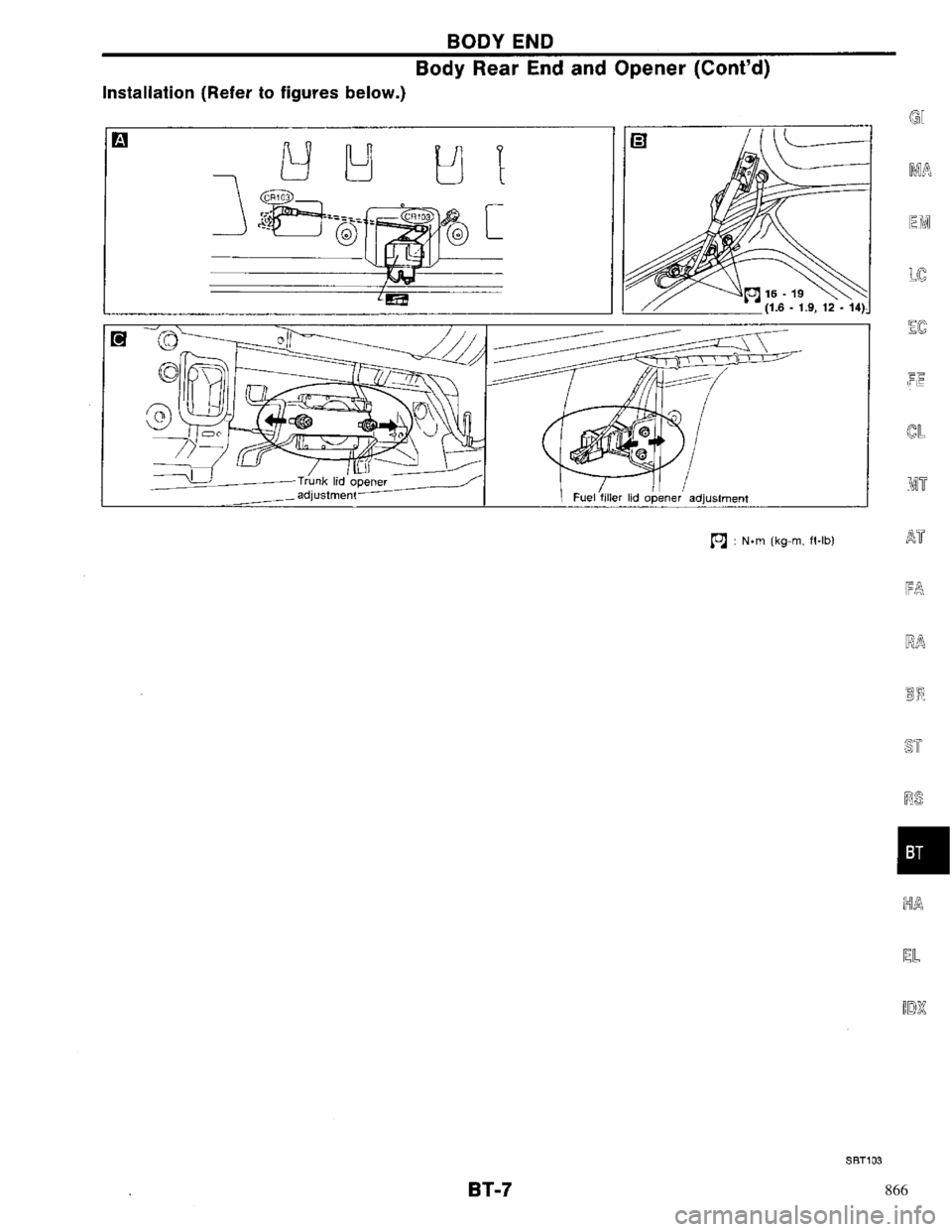 NISSAN PRIMERA 1996  Service Repair Manual 866 