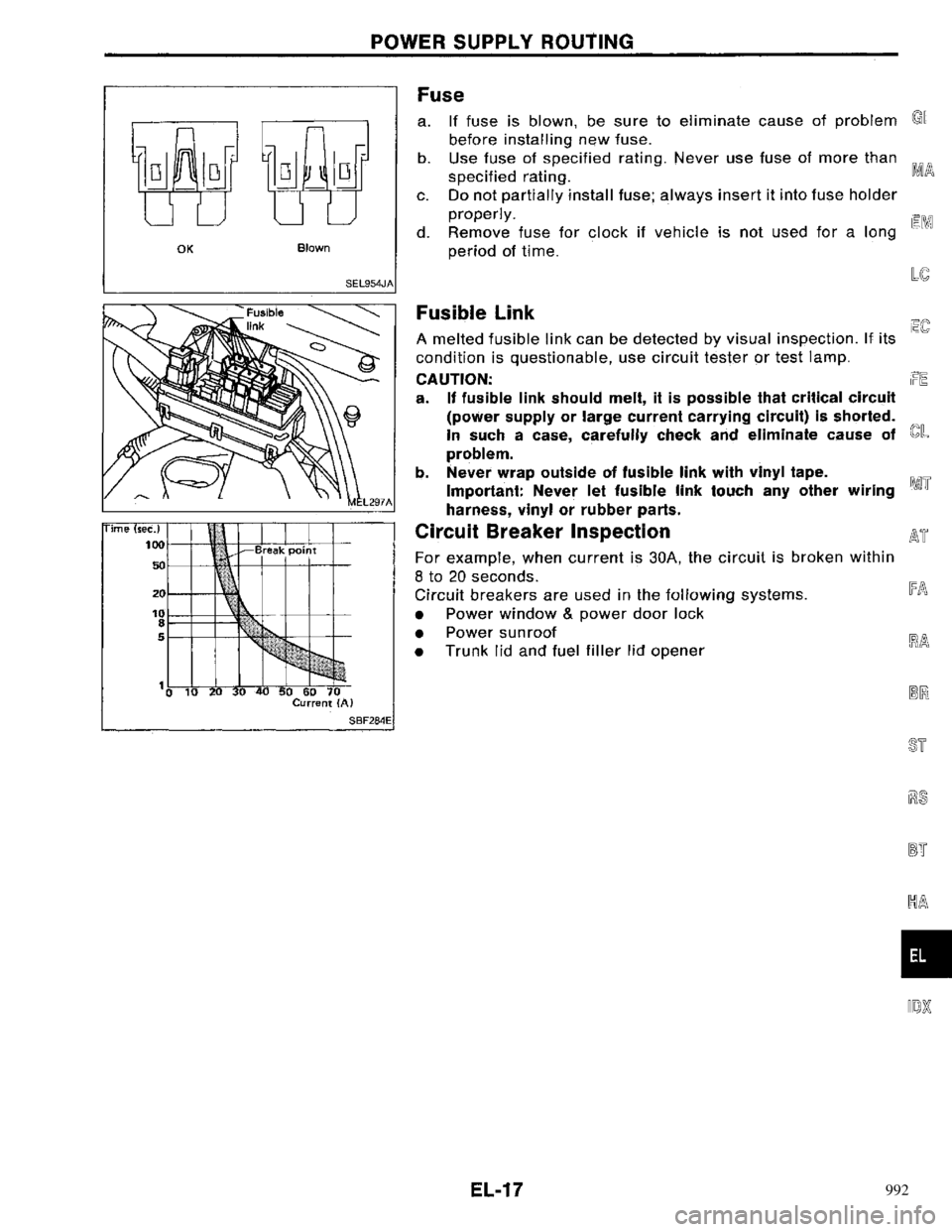 NISSAN PRIMERA 1996 Service Repair Manual 992 NISSAN PRIMERA 1996 Service Repair Manual 992