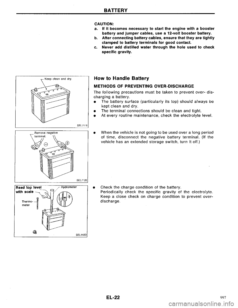 NISSAN PRIMERA 1996 Service Repair Manual 997 NISSAN PRIMERA 1996 Service Repair Manual 997