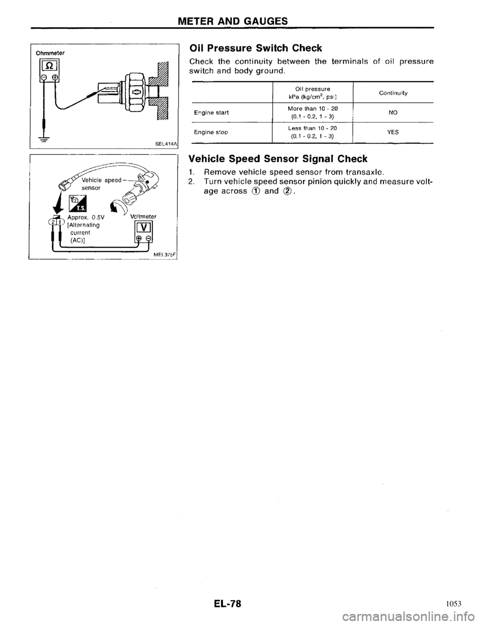 NISSAN PRIMERA 1996  Service Repair Manual 1053 