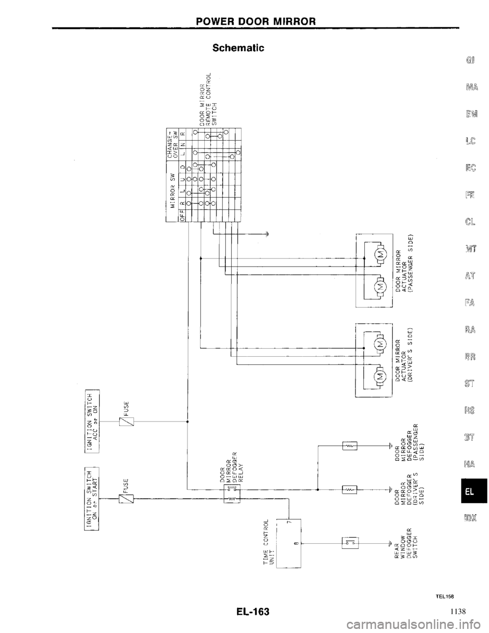 NISSAN PRIMERA 1996  Service Repair Manual 1138 