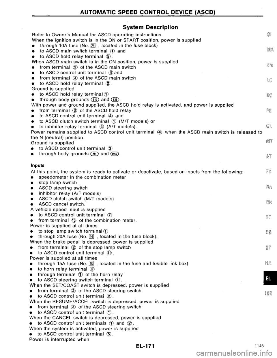 NISSAN PRIMERA 1996 Service Repair Manual 1146 NISSAN PRIMERA 1996 Service Repair Manual 1146