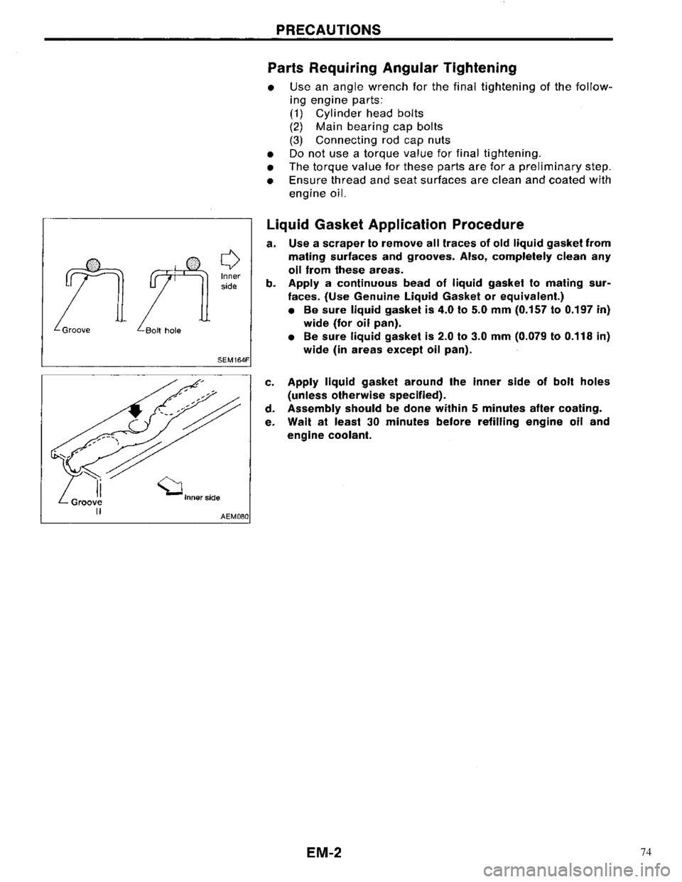 NISSAN PRIMERA 1996 Service Repair Manual 74 NISSAN PRIMERA 1996 Service Repair Manual 74