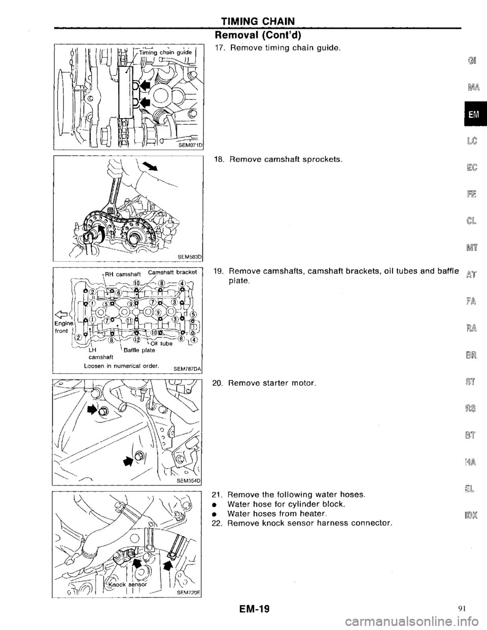 NISSAN PRIMERA 1996 Service Repair Manual 91 NISSAN PRIMERA 1996 Service Repair Manual 91