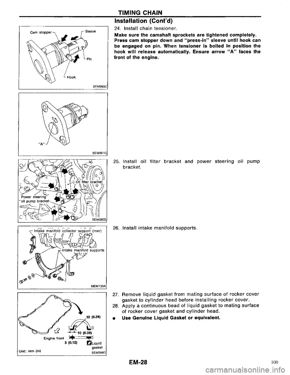 NISSAN PRIMERA 1996 Service Repair Manual 100 NISSAN PRIMERA 1996 Service Repair Manual 100
