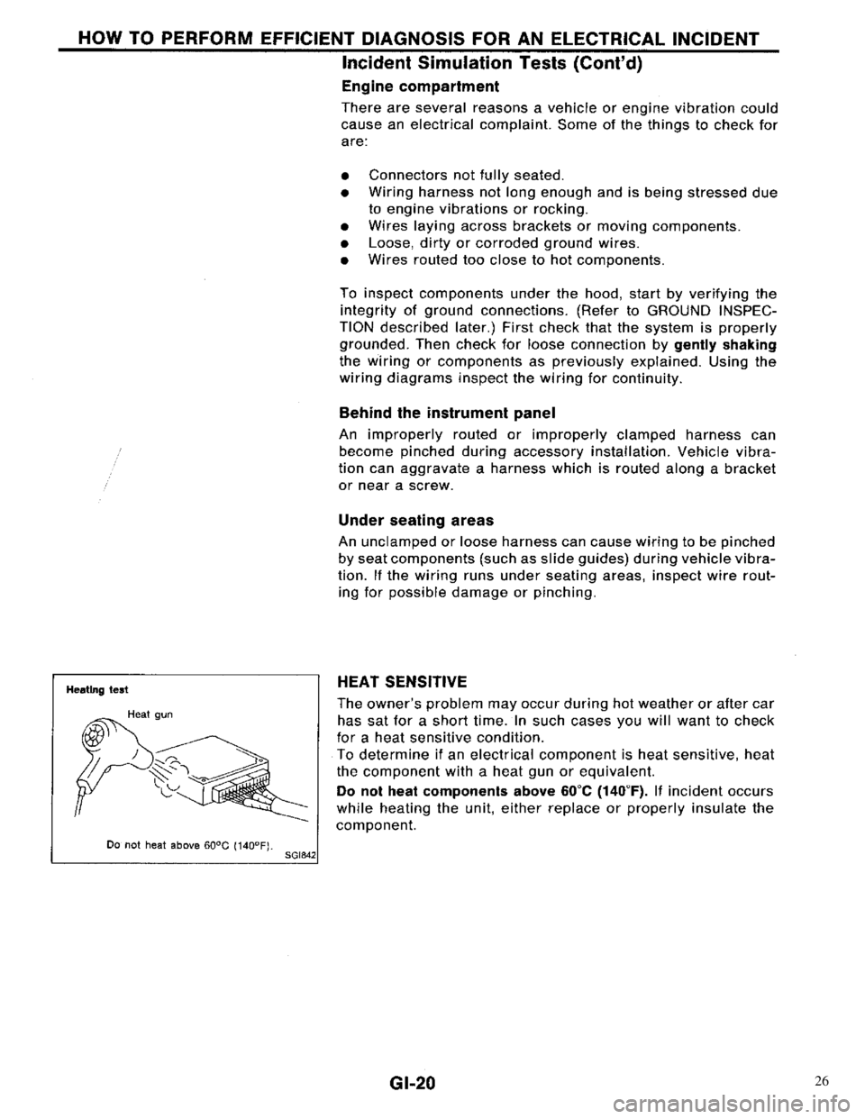 NISSAN PRIMERA 1996  Service Repair Manual 26 