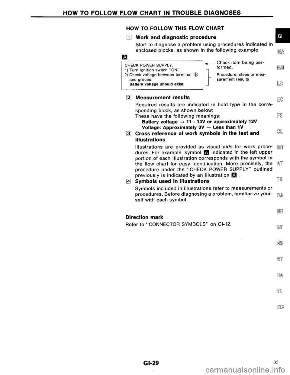 NISSAN PRIMERA 1996  Service Repair Manual 35 
