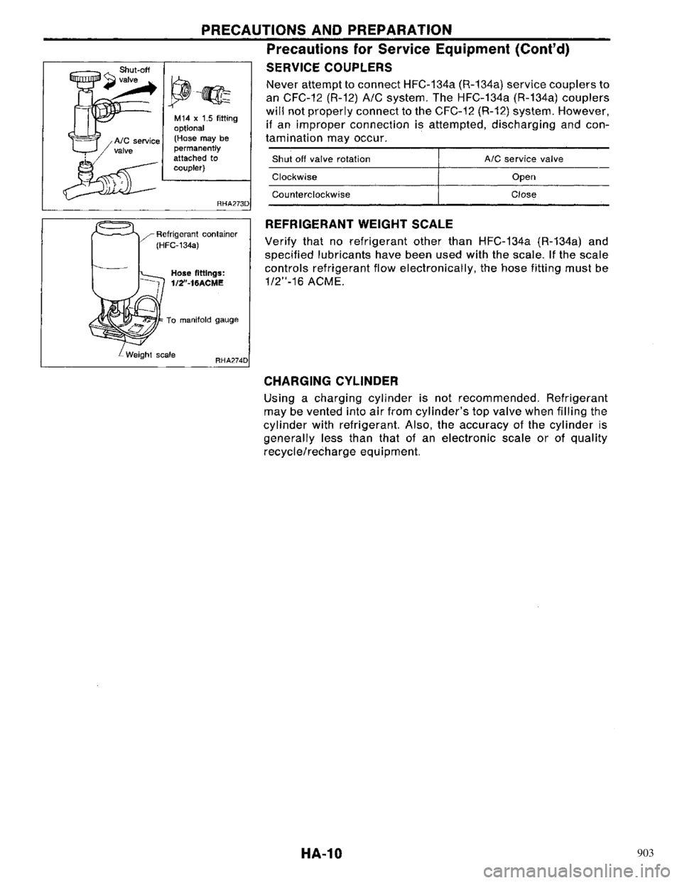 NISSAN PRIMERA 1996 Service Repair Manual 903 NISSAN PRIMERA 1996 Service Repair Manual 903