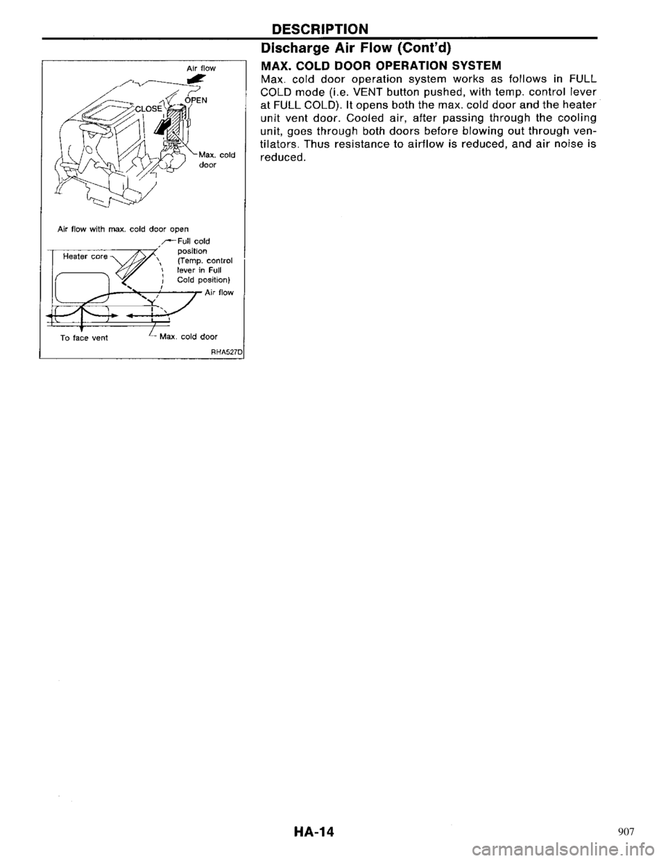 NISSAN PRIMERA 1996 Service Repair Manual 907 NISSAN PRIMERA 1996 Service Repair Manual 907