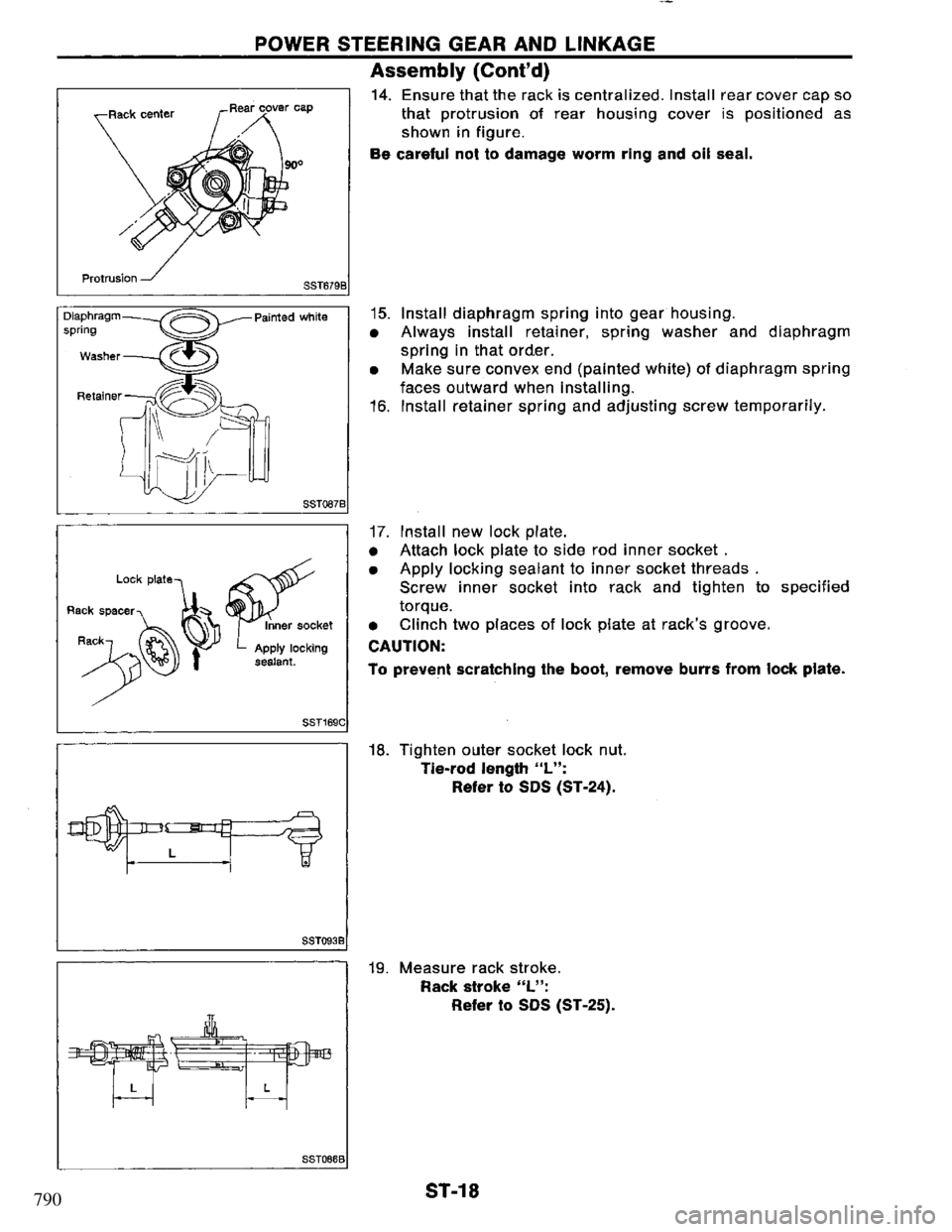 NISSAN PRIMERA 1995 Service Repair Manual 790 NISSAN PRIMERA 1995 Service Repair Manual 790