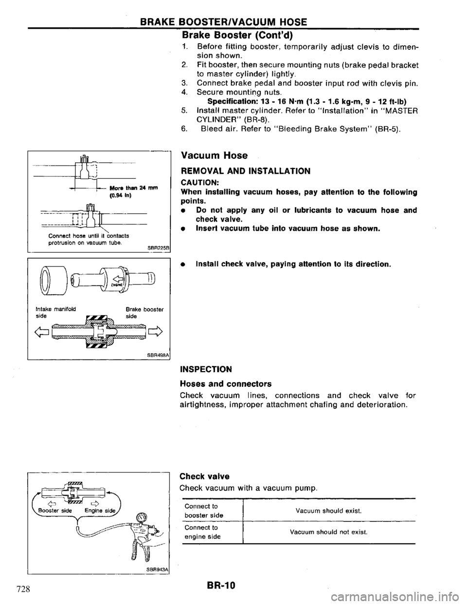 NISSAN PRIMERA 1995  Service Repair Manual 728 