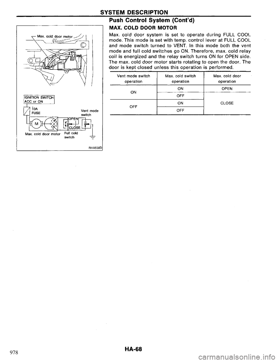 NISSAN PRIMERA 1994 Service Repair Manual 978 NISSAN PRIMERA 1994 Service Repair Manual 978