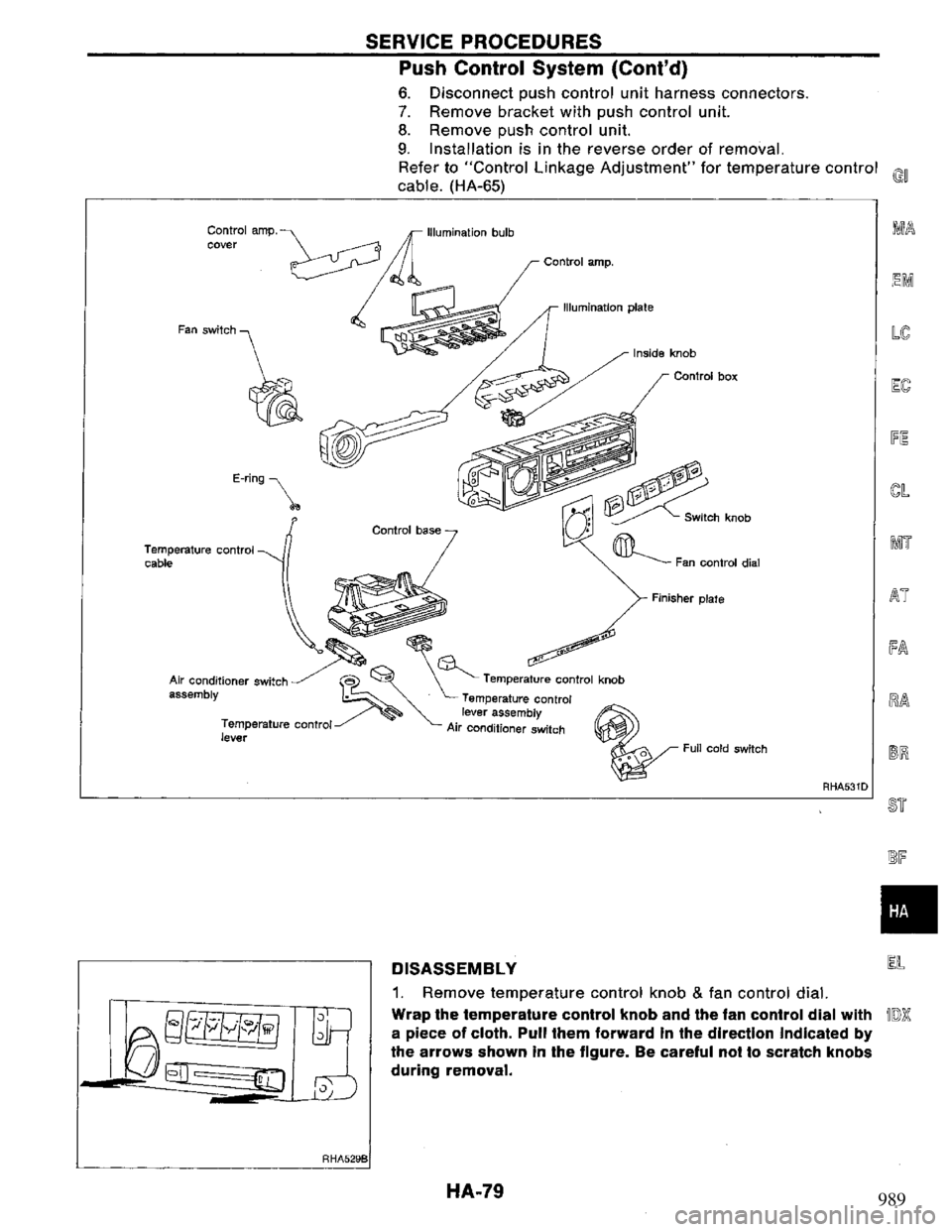 NISSAN PRIMERA 1994 Service Repair Manual 989 NISSAN PRIMERA 1994 Service Repair Manual 989