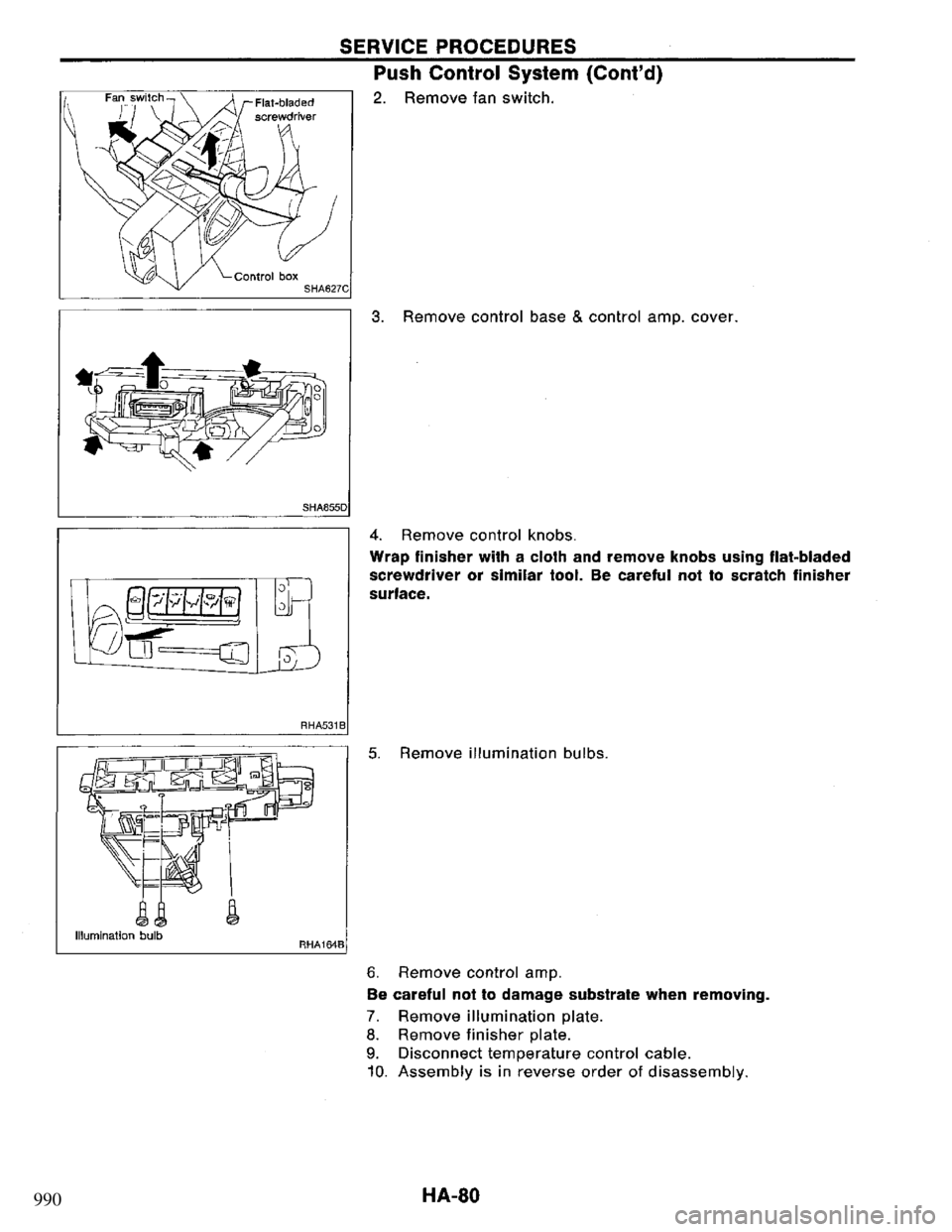 NISSAN PRIMERA 1994 Service Repair Manual 990 NISSAN PRIMERA 1994 Service Repair Manual 990