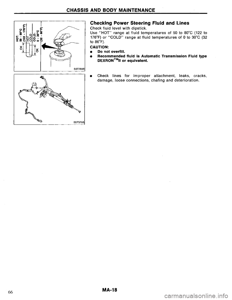 NISSAN PRIMERA 1994 Service Repair Manual 66 NISSAN PRIMERA 1994 Service Repair Manual 66