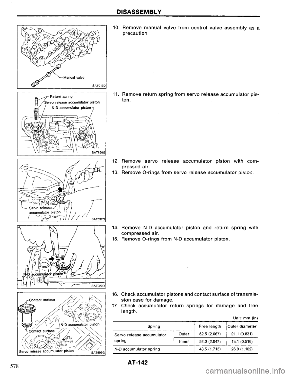 NISSAN PRIMERA 1994 Service Repair Manual 578 NISSAN PRIMERA 1994 Service Repair Manual 578