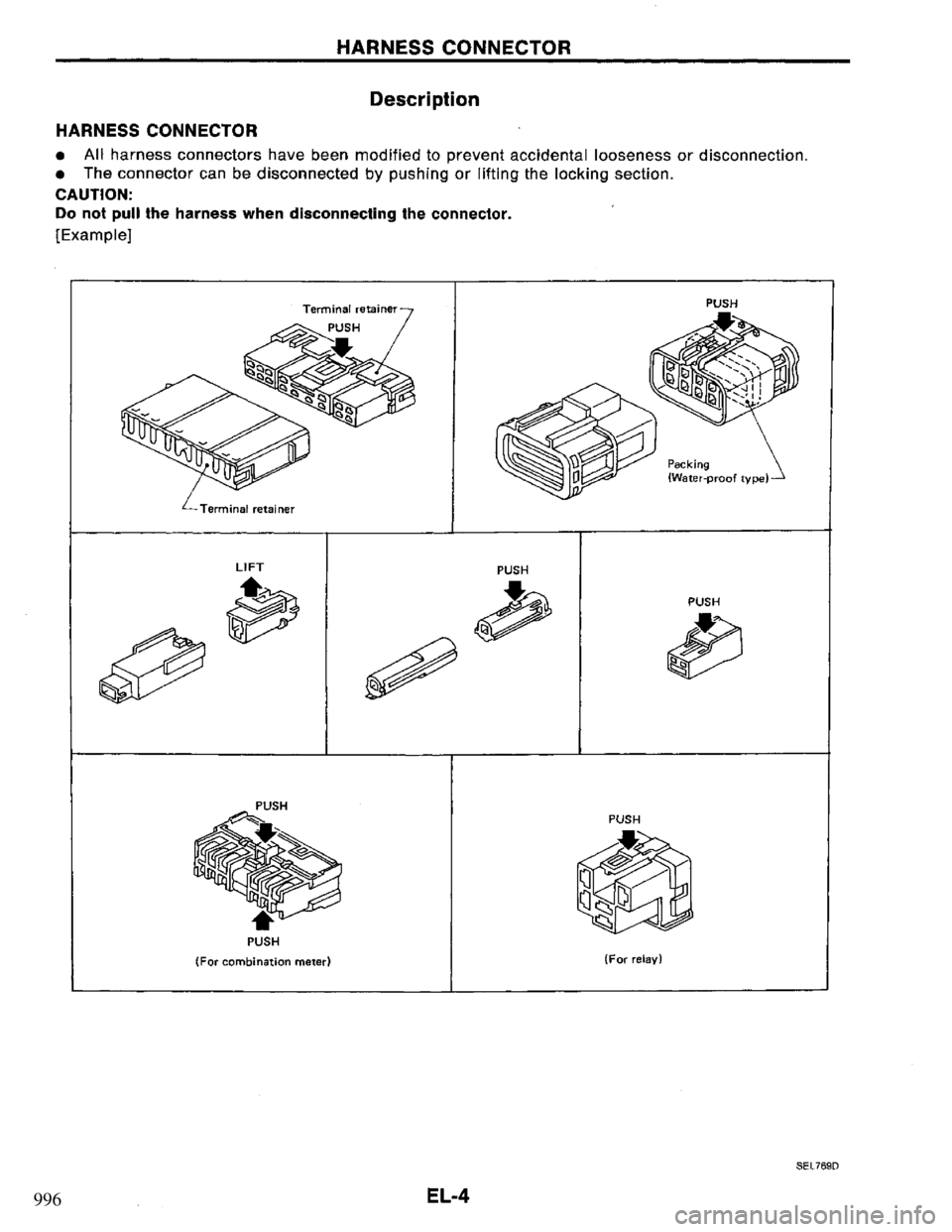 NISSAN PRIMERA 1994 Service Repair Manual 996 NISSAN PRIMERA 1994 Service Repair Manual 996