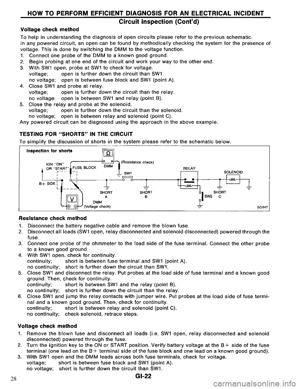 NISSAN PRIMERA 1994 Service Repair Manual 28 NISSAN PRIMERA 1994 Service Repair Manual 28