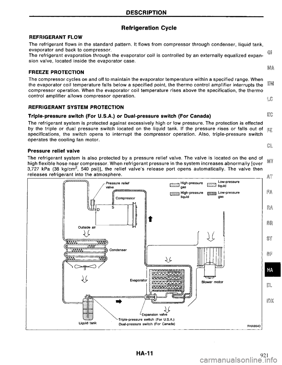 NISSAN PRIMERA 1994 Service Repair Manual 921 NISSAN PRIMERA 1994 Service Repair Manual 921