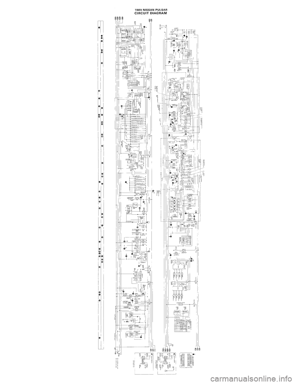 NISSAN PULSAR 1986 Service Manual NISSAN PULSAR 1986 Service Manual
