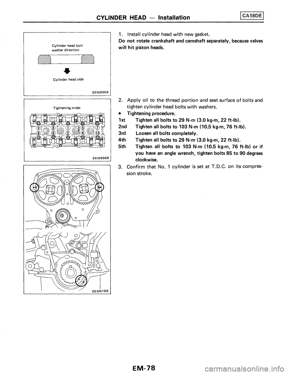 NISSAN PULSAR 1986 Service Manual NISSAN PULSAR 1986 Service Manual