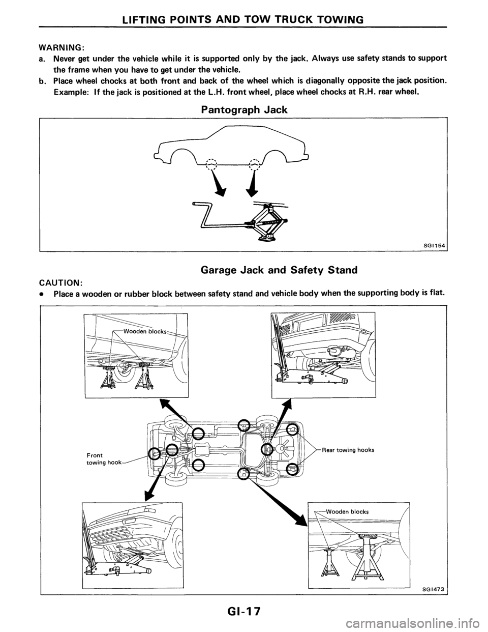 NISSAN PULSAR 1986 User Guide NISSAN PULSAR 1986 User Guide
