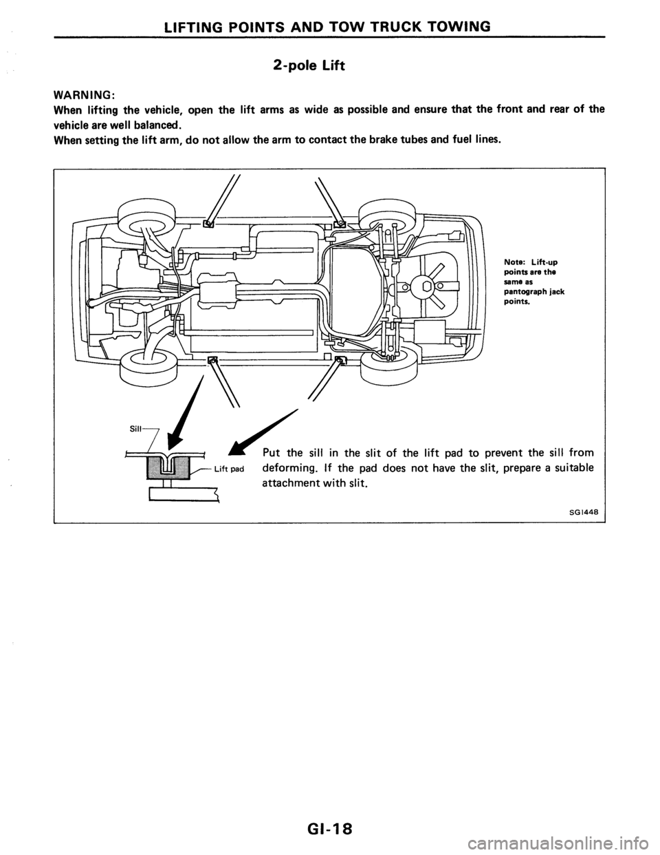 NISSAN PULSAR 1986 User Guide NISSAN PULSAR 1986 User Guide