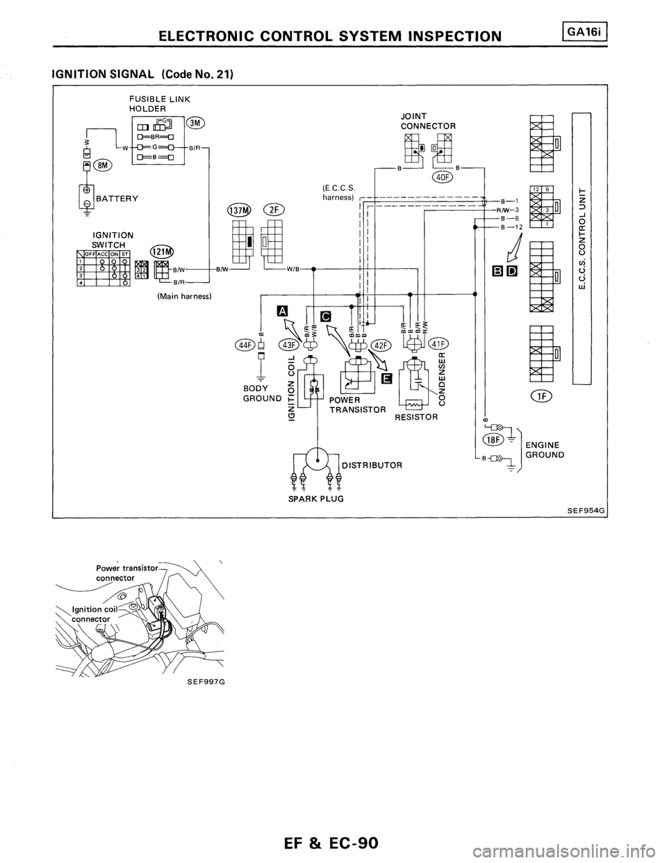 NISSAN PULSAR 1986  Service Manual 