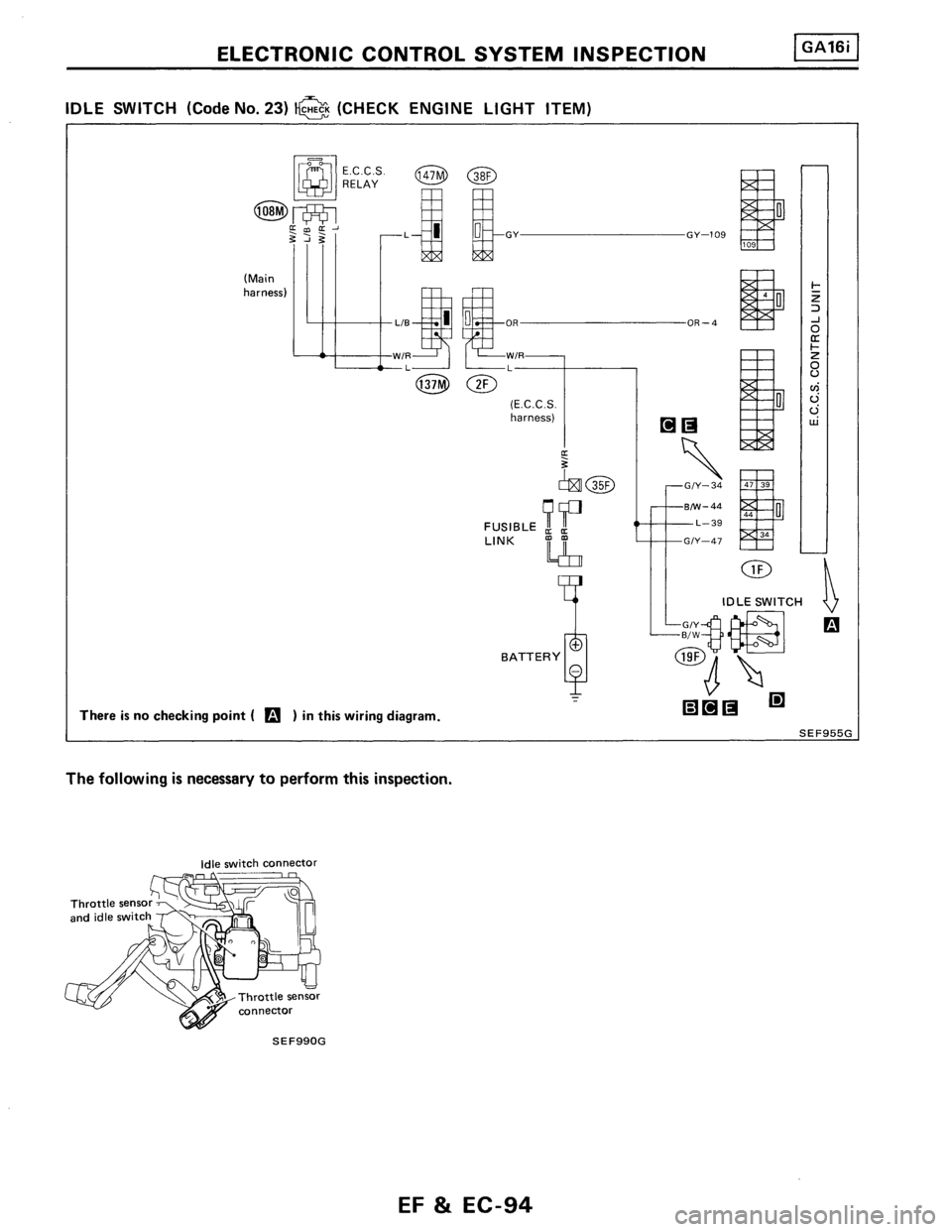 NISSAN PULSAR 1986  Service Manual 