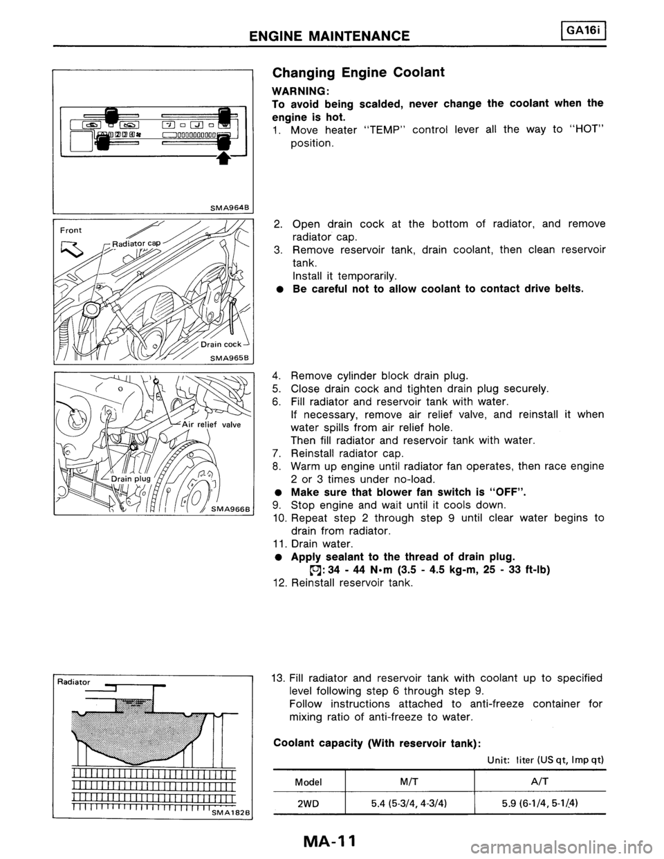 NISSAN PULSAR 1986 Owners Guide NISSAN PULSAR 1986 Owners Guide
