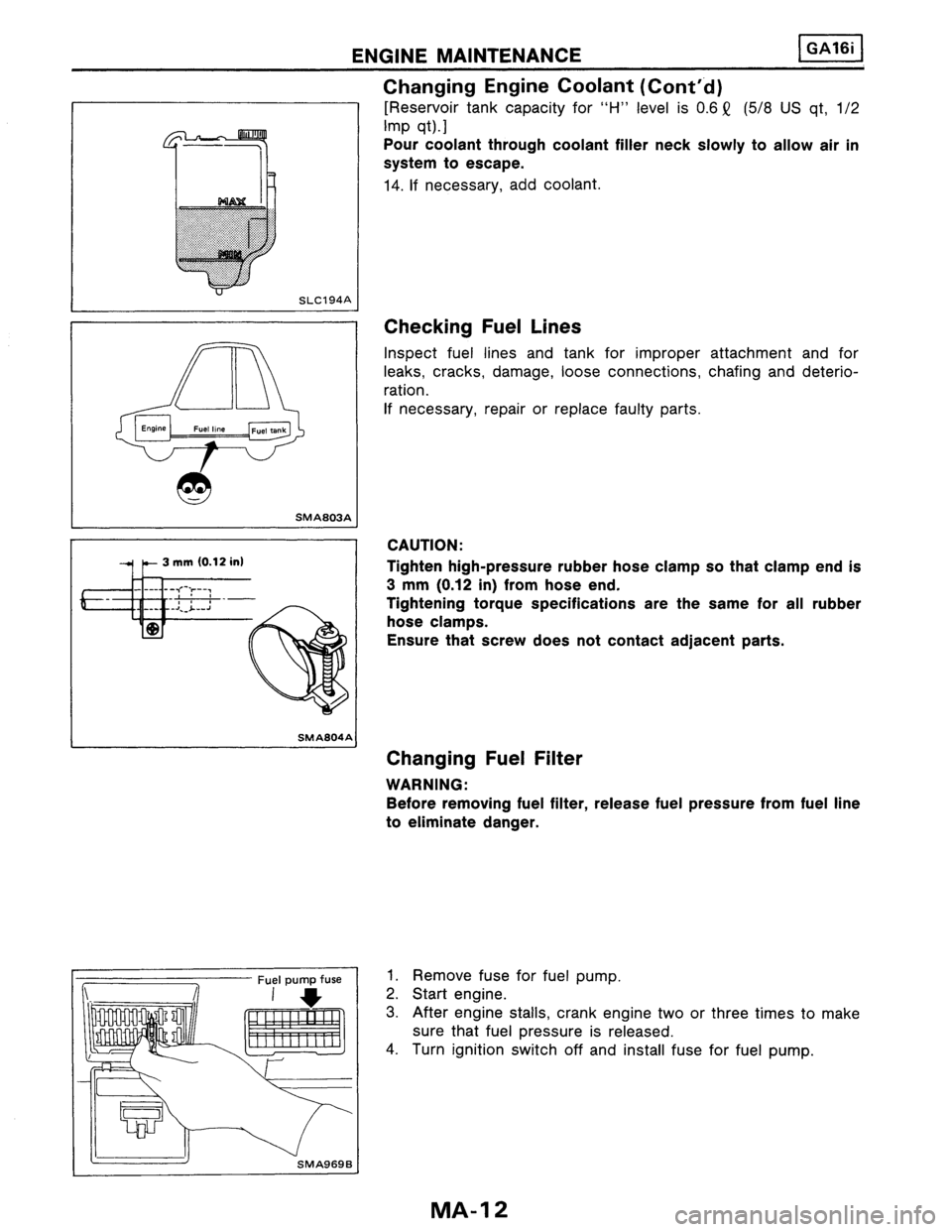 NISSAN PULSAR 1986 Owners Guide NISSAN PULSAR 1986 Owners Guide