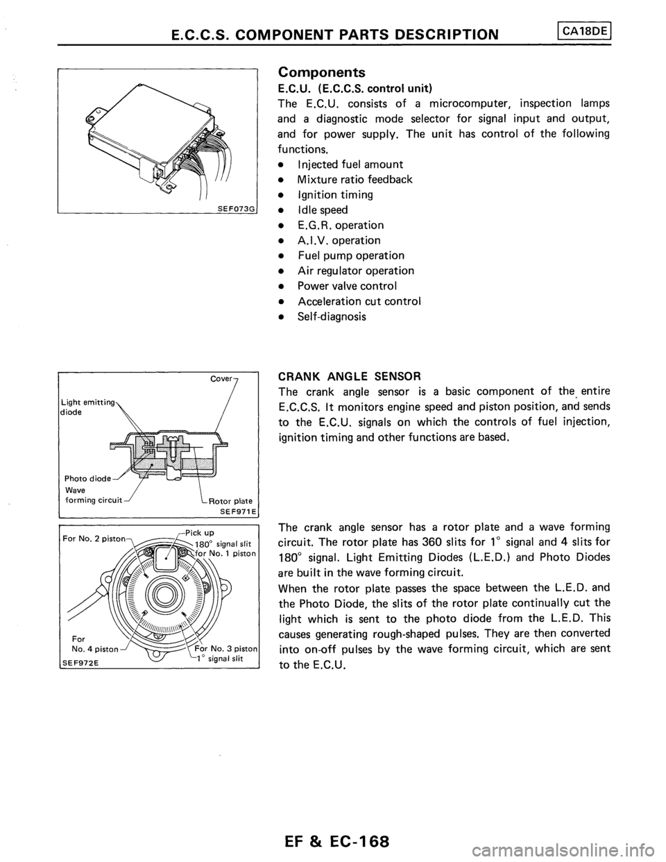NISSAN PULSAR 1986  Service Manual 
