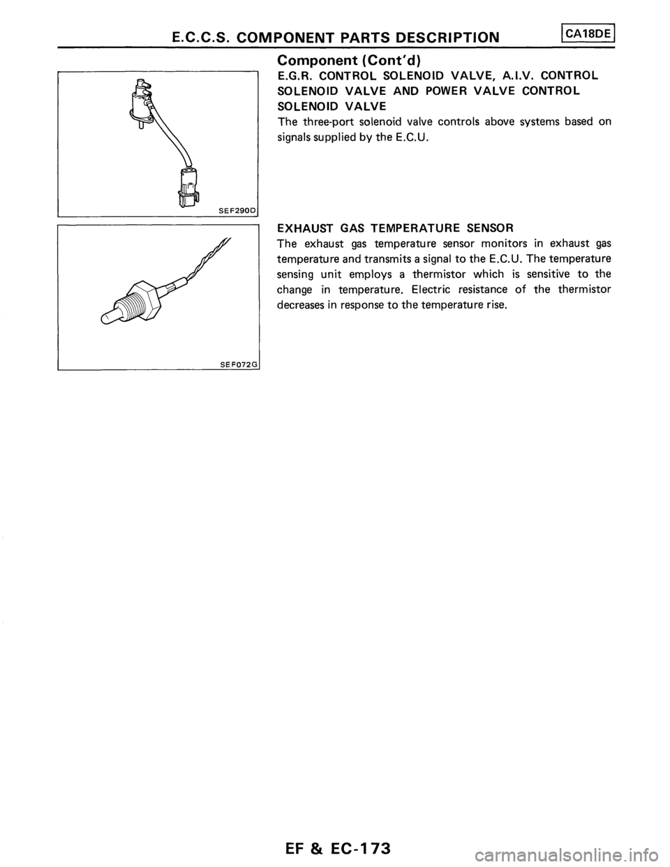 NISSAN PULSAR 1986  Service Manual 