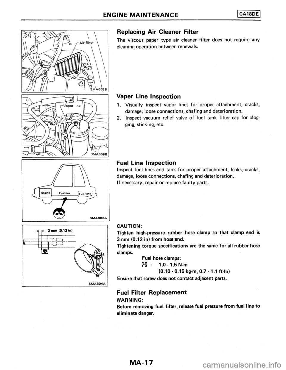 NISSAN PULSAR 1986 Workshop Manual NISSAN PULSAR 1986 Workshop Manual