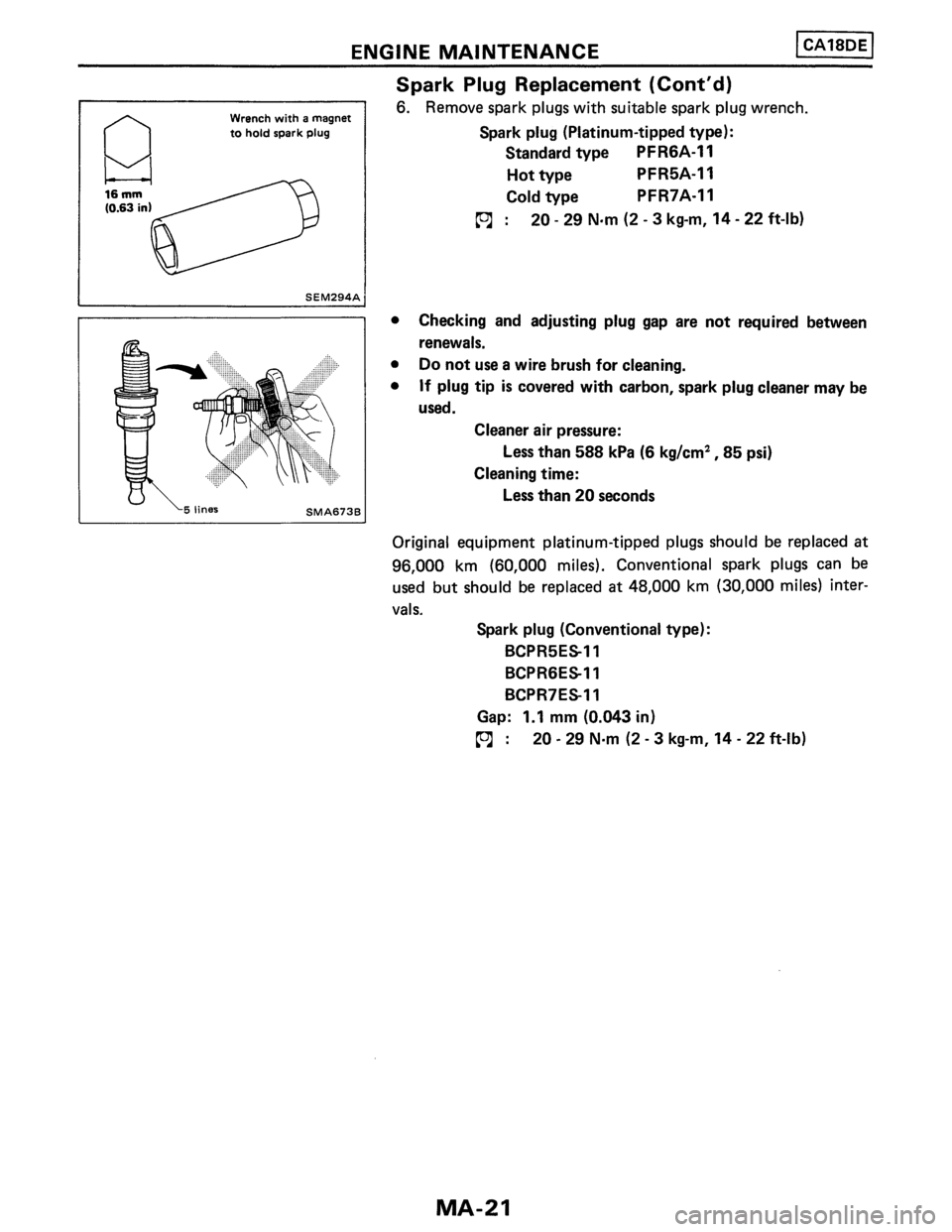 NISSAN PULSAR 1986 Workshop Manual NISSAN PULSAR 1986 Workshop Manual