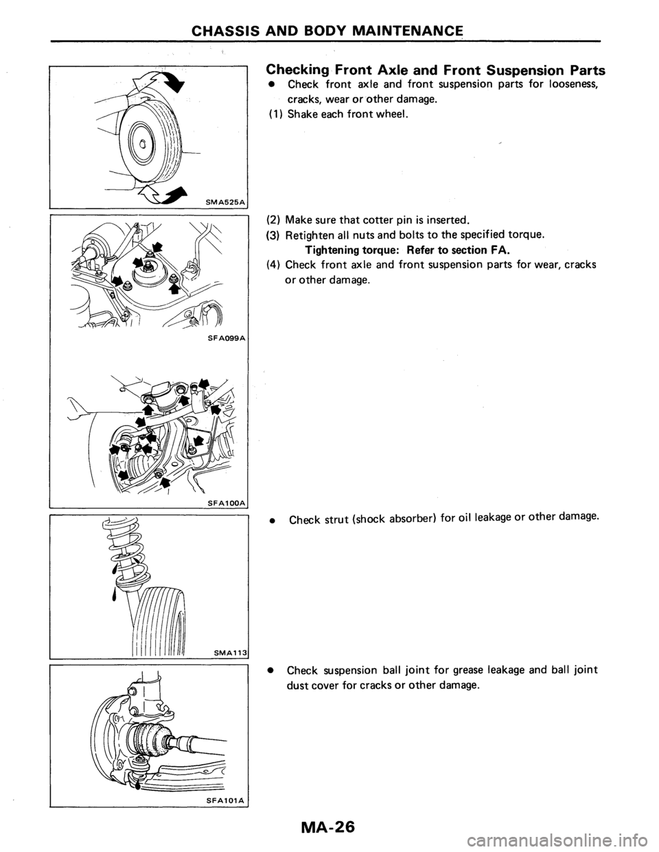 NISSAN PULSAR 1986 Workshop Manual NISSAN PULSAR 1986 Workshop Manual